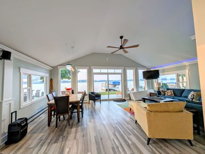 Whitmore Lake Lakefront House with Guest House photo 8
